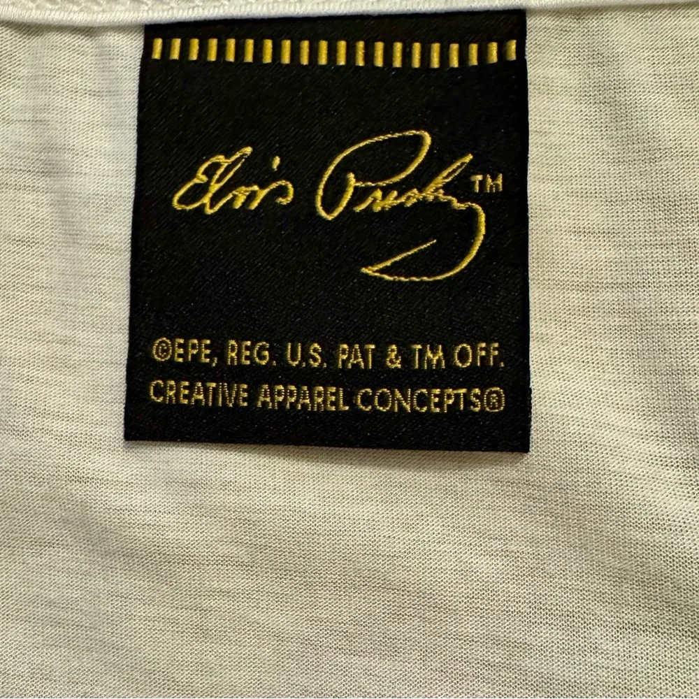 Elvis Presley Sequin Racerback Tank Top L (Runs Small) NWOT - Picture 5 of 6